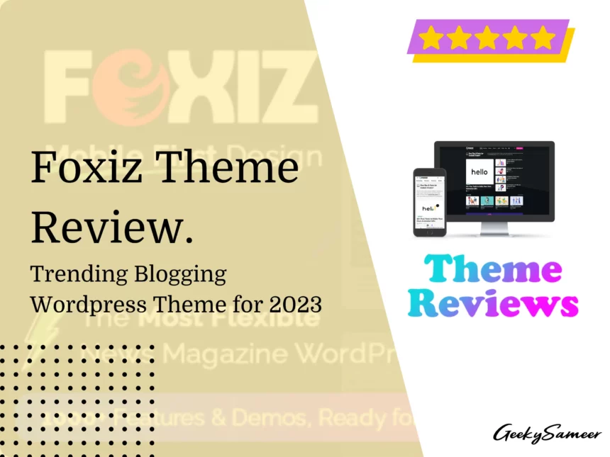Foxiz Theme Review